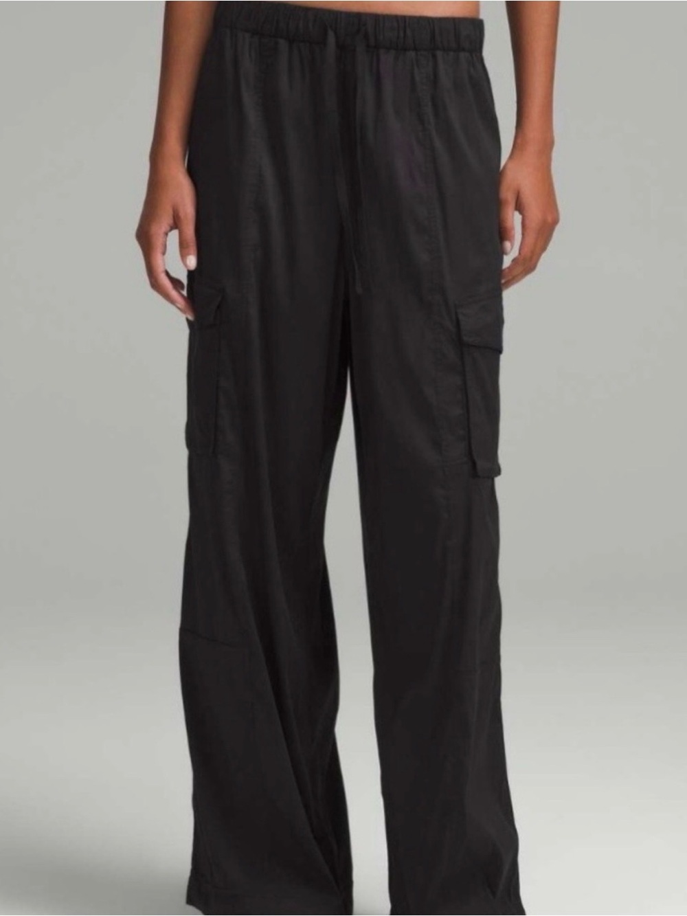 lululemon athletica Black Cargo Pants